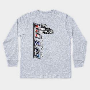 DTM Dirt Tracks Matter Kids Long Sleeve T-Shirt